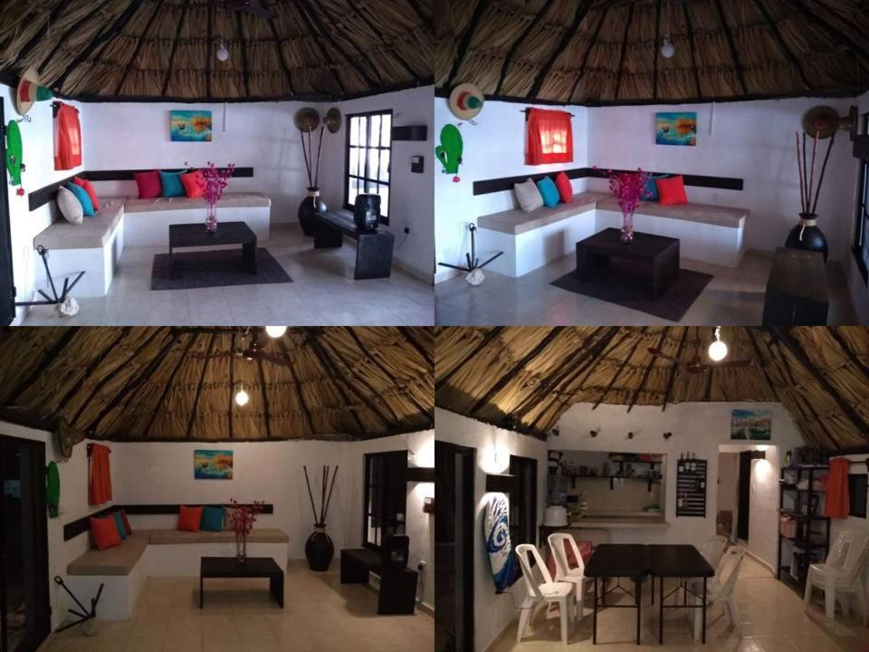 Casa Gama-Playa Orilla Del Mar, Beach And Town Boxol Exterior foto